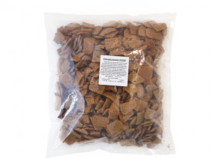 Арахис в глазури: Гренки черные со вкусом чеснока