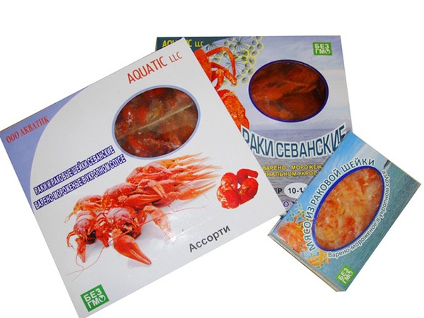 Раки в ассортименте в Магнитогорске