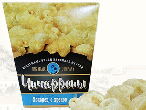 Чичарроны со вкусом холодца и хрена в Магнитогорске