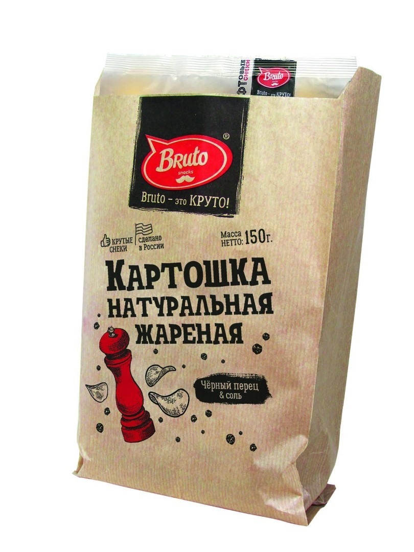 Картофель «Бруто» черный перец 130 гр. в Магнитогорске
