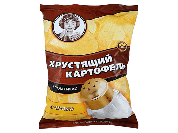 Картофельные чипсы "Девочка" 40 гр. в Магнитогорске