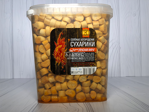 Сухарики с красной икрой в Магнитогорске