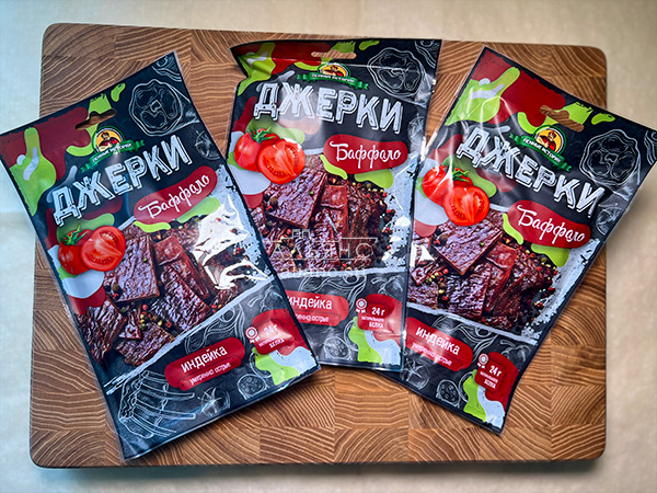 Джерки из индейки "Баффало" 45 гр. в Магнитогорске