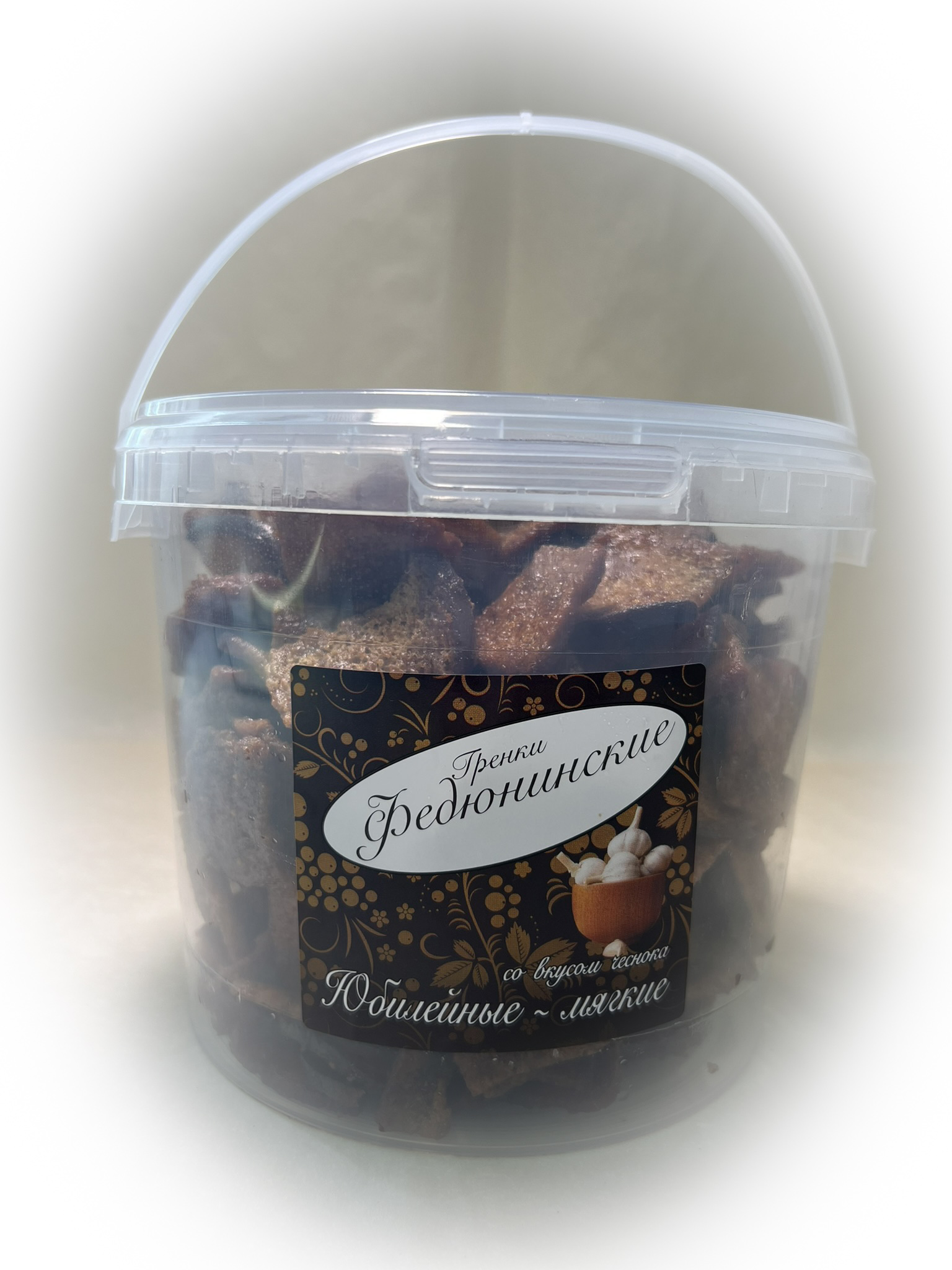 Гренки "ФЕДЮНИНСКИЕ" "Чеснок" (ведро 900 гр.) в Магнитогорске