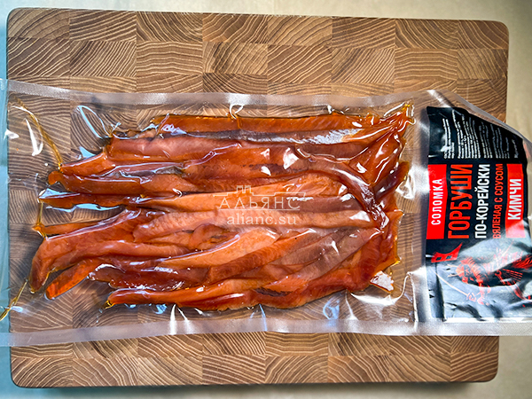 Горбуша соломка по-корейски в Магнитогорске